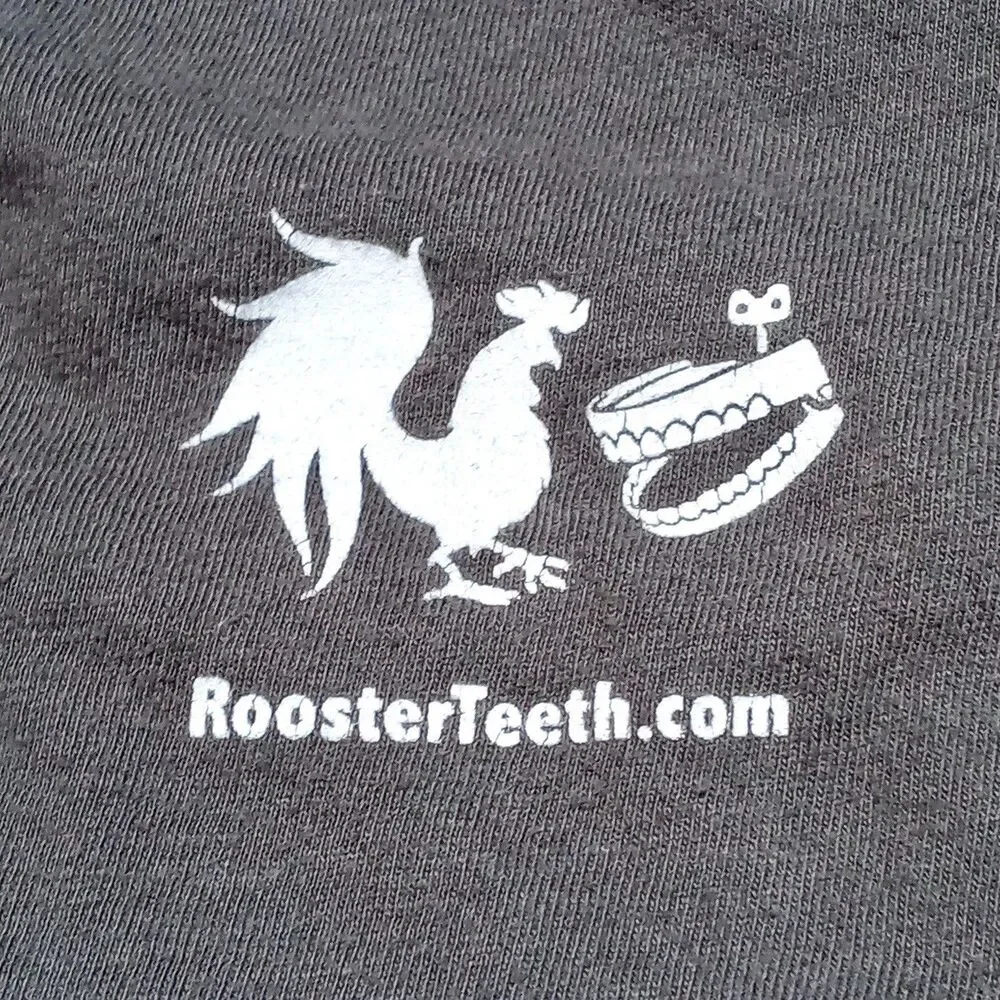 *READ* Rooster Teeth Red Vs Blue T-Shirt Mens LARGE Halo RVB Project Freelancer - Picture 5 of 7